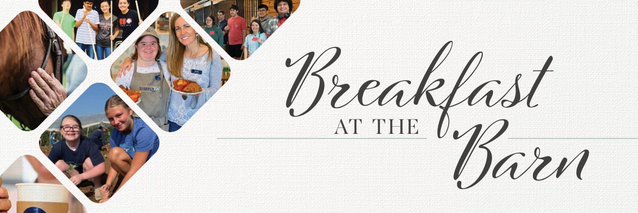Breakfast at the Barn email header